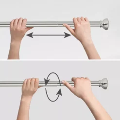 Sonoma Goods For Life® Anderson Aluminum Finial Tension Rod -Sonoma Goods For Life Shop 3284568 ALT2