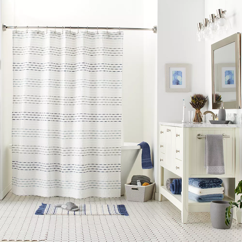 Sonoma Goods For Life® Stripe Shower Curtain 1 Sonoma Goods For Life® Stripe Shower Curtain
