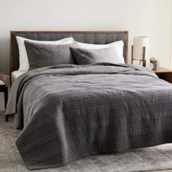 Sonoma Goods For Life® New Traditions Solid Gauze Quilt Or Sham -Sonoma Goods For Life Shop 3615098 ALT3