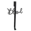 Sonoma Goods For Life® Black "Blessed" Wreath Holder