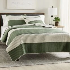 Sonoma Goods For Life® New Traditions Sunbury Stripe Quilt Or Sham -Sonoma Goods For Life Shop 4358586 ALT3
