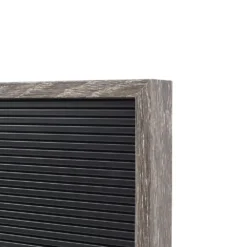 Sonoma Goods For Life® 12" X 12" Letterboard Black Slats With Gray Frame -Sonoma Goods For Life Shop 5281595 ALT2