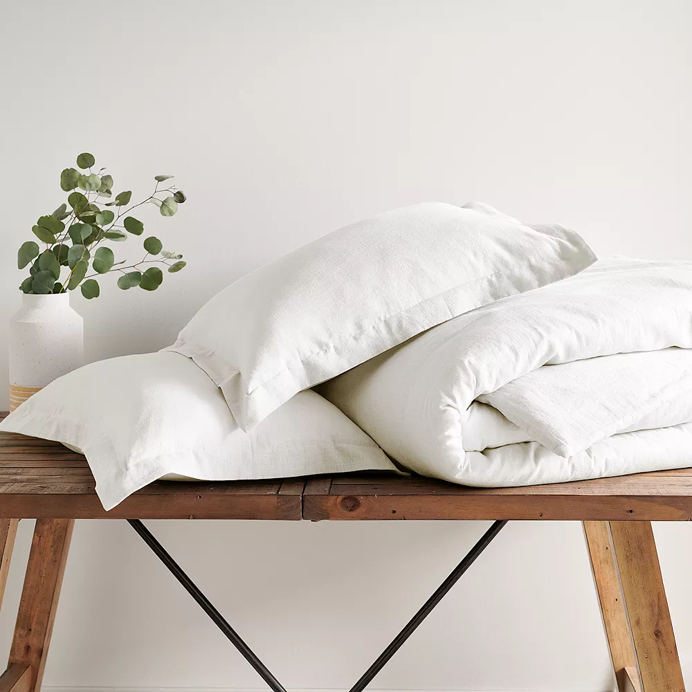 Sonoma Goods For Life® Cotton Linen Comforter Set With Shams 4 Sonoma Goods For Life® Cotton Linen Comforter Set With Shams - Image 4