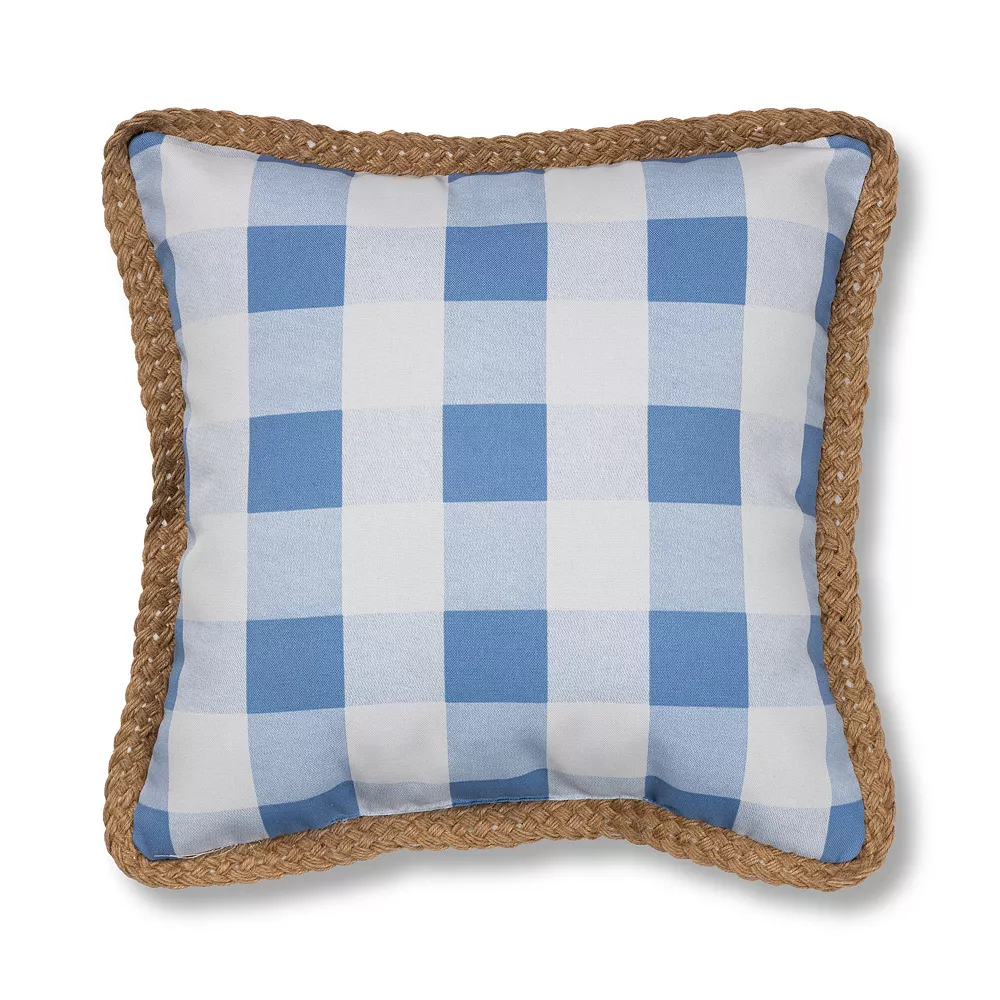 Sonoma Goods For Life® Gingham Hey Sugar Indoor Outdoor Throw Pillow 2 Sonoma Goods For Life® Gingham Hey Sugar Indoor Outdoor Throw Pillow - Image 2