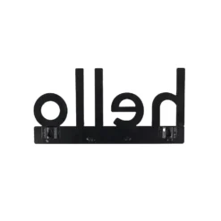 Sonoma Goods For Life® Hello 4-Hook Wall Decor -Sonoma Goods For Life Shop 5548132 ALT4