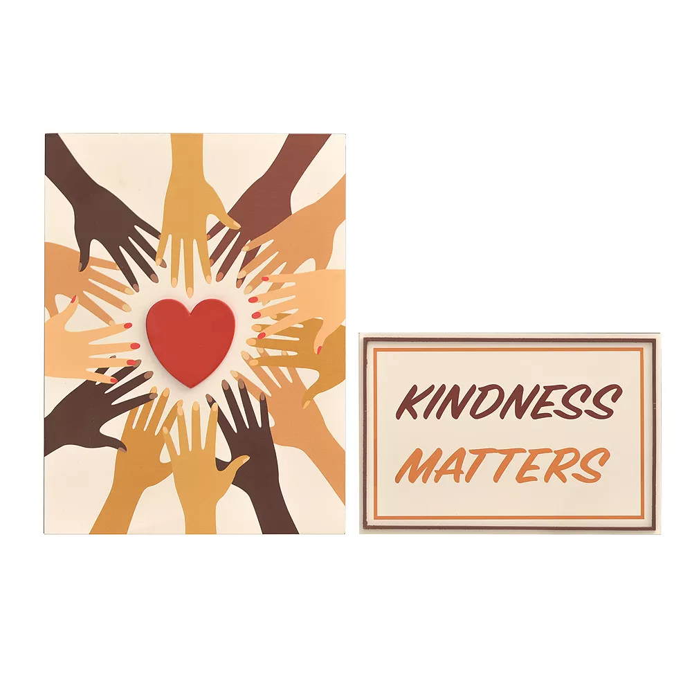 Sonoma Goods For Life® Kindness Matters Caption Box 2-pack Set 1 Sonoma Goods For Life® Kindness Matters Caption Box 2-pack Set