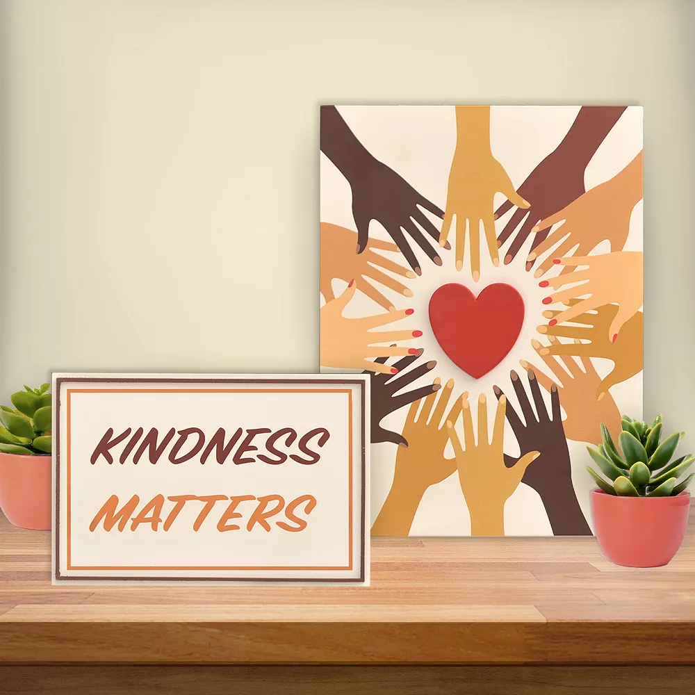 Sonoma Goods For Life® Kindness Matters Caption Box 2-pack Set 2 Sonoma Goods For Life® Kindness Matters Caption Box 2-pack Set - Image 2