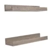 Sonoma Goods For Life® Gray Ledge Shelf Wall Decor 2-piece Set