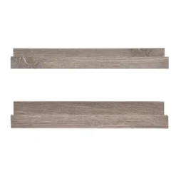 Sonoma Goods For Life® Gray Ledge Shelf Wall Decor 2-piece Set -Sonoma Goods For Life Shop 5626530 ALT2