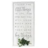 Sonoma Goods For Life® Enjoy The Little Things Wall Decor
