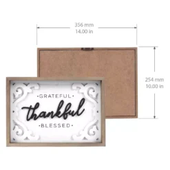 Sonoma Goods For Life® Grateful Thankful Blessed Wall Decor -Sonoma Goods For Life Shop 5635998 ALT2