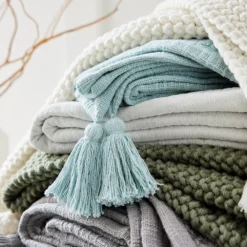 Sonoma Goods For Life® Cotton Tufted Throw -Sonoma Goods For Life Shop 5667882 ALT7