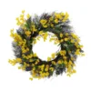 Sonoma Goods For Life® Artificial Forsythia Lavender Wreath