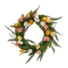 Sonoma Goods For Life® Artificial Tulips Fern Wreath