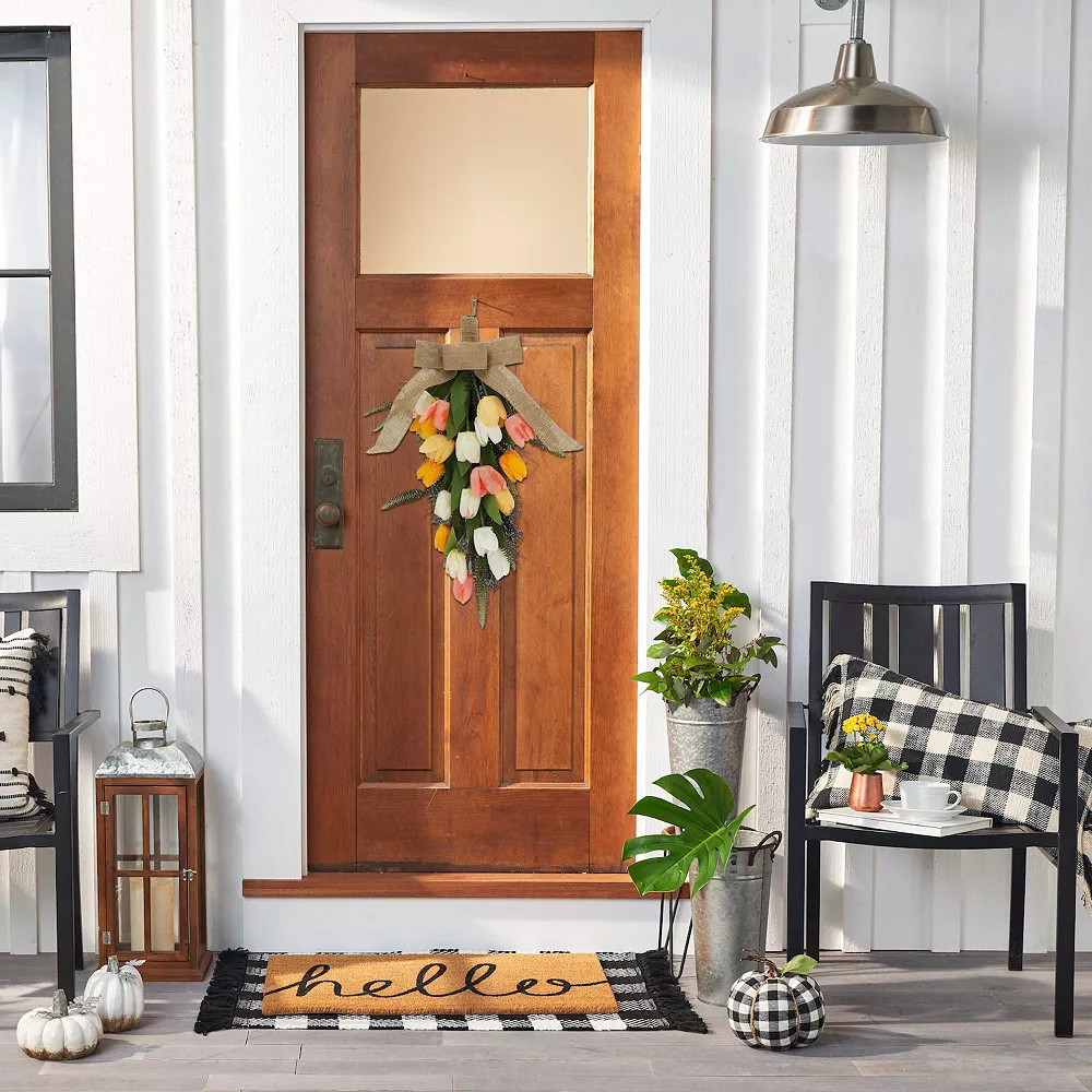 Sonoma Goods For Life® Artificial Tulip Teardrop Wall Decor 2 Sonoma Goods For Life® Artificial Tulip Teardrop Wall Decor - Image 2