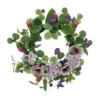 Sonoma Goods For Life® Asymmetrical Artificial Poppy Tulip Wreath