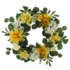 Sonoma Goods For Life® Artificial Dahlia Hydrangea Wreath