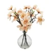 Sonoma Goods For Life® Artificial Flower Stems In Glass Vase Floor Decor