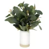 Sonoma Goods For Life® Artificial Eucalyptus In Ceramic Vase