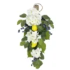 Sonoma Goods For Life® Artificial Hydrangea & Lemon Teardrop Wall Decor