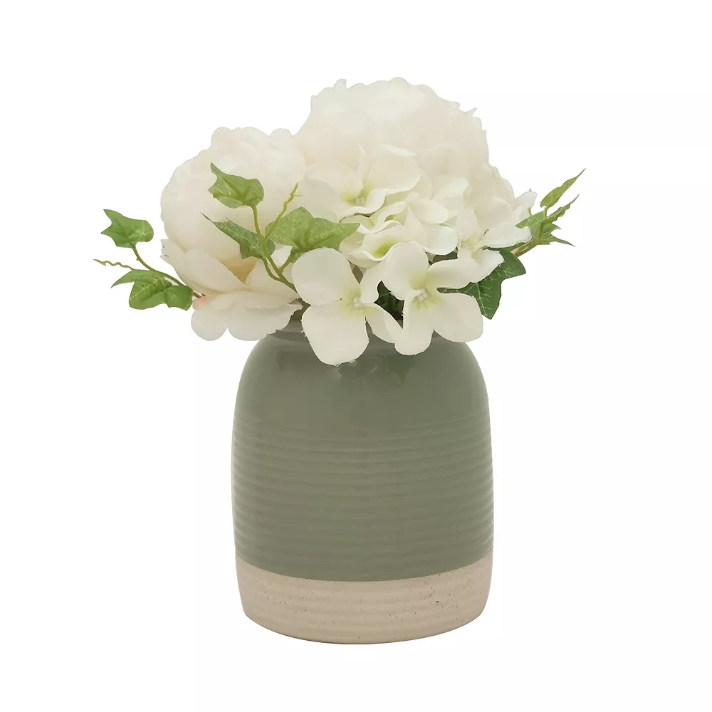 Sonoma Goods For Life® Artificial White Floral Vase Table Decor 2 Sonoma Goods For Life® Artificial White Floral Vase Table Decor - Image 2