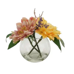 Sonoma Goods For Life® Artificial Dahlia Vase Table Decor