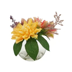 Sonoma Goods For Life® Artificial Dahlia Vase Table Decor 7 Sonoma Goods For Life® Artificial Dahlia Vase Table Decor -Sonoma Goods For Life Shop 5904660 ALT3