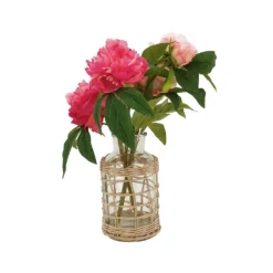 Sonoma Goods For Life® Artificial Pink Floral Rattan Vase Table Decor 7 Sonoma Goods For Life® Artificial Pink Floral Rattan Vase Table Decor -Sonoma Goods For Life Shop 5904675 ALT3