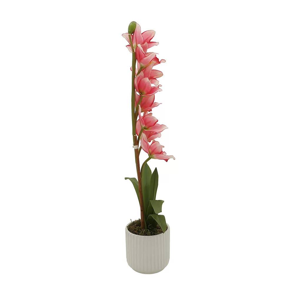 Sonoma Goods For Life® Artificial Pink Lily Plant Table Decor 2 Sonoma Goods For Life® Artificial Pink Lily Plant Table Decor - Image 2