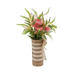 Sonoma Goods For Life® Artificial Pink Flower Arrangement Table Decor -Sonoma Goods For Life Shop 5904705 ALT3