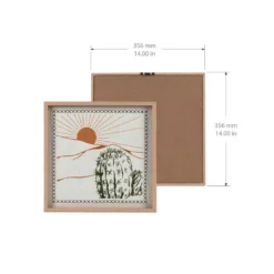 Sonoma Goods For Life® Framed Cactus Wall Art -Sonoma Goods For Life Shop 5905297 ALT4