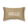 Sonoma Goods For Life® Hello Outdoor Pillow