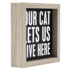 Sonoma Goods For Life® Inset Cat Caption Box -Sonoma Goods For Life Shop 5983560 ALT2