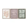 Sonoma Goods For Life® Keep It Simple Leaves Framed Wall Art 3-piece Set